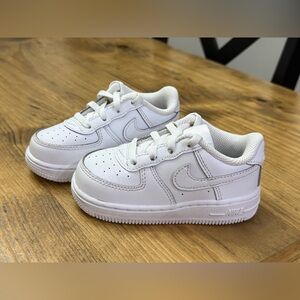 Nike Baby/Toddler White Force 1 Low 7C